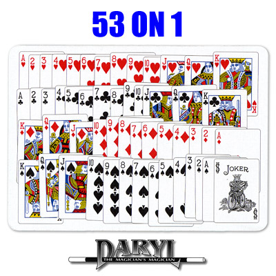 53 On 1 (RED BACK) by Daryl - Trick