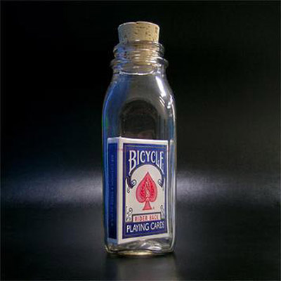 Anything Is Possible Bottle (Blue Back Bicycle) by Jamie D. Gran