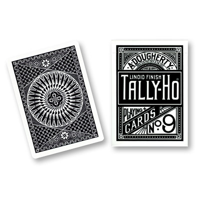 Cards Tally Ho Circle Back (Black) - Trick