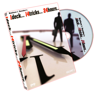 1 Deck 14 Tricks 24 Hours Volume 2 by Matthew J. Dowden & RSVP -