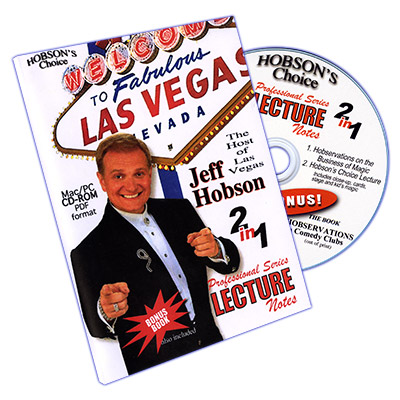 2-in-1 Pro Lecture (CD w/Bonus Book) by Jeff Hobson - Book