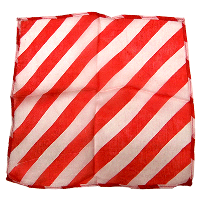 9" Zebra silk RED by Uday - Trick